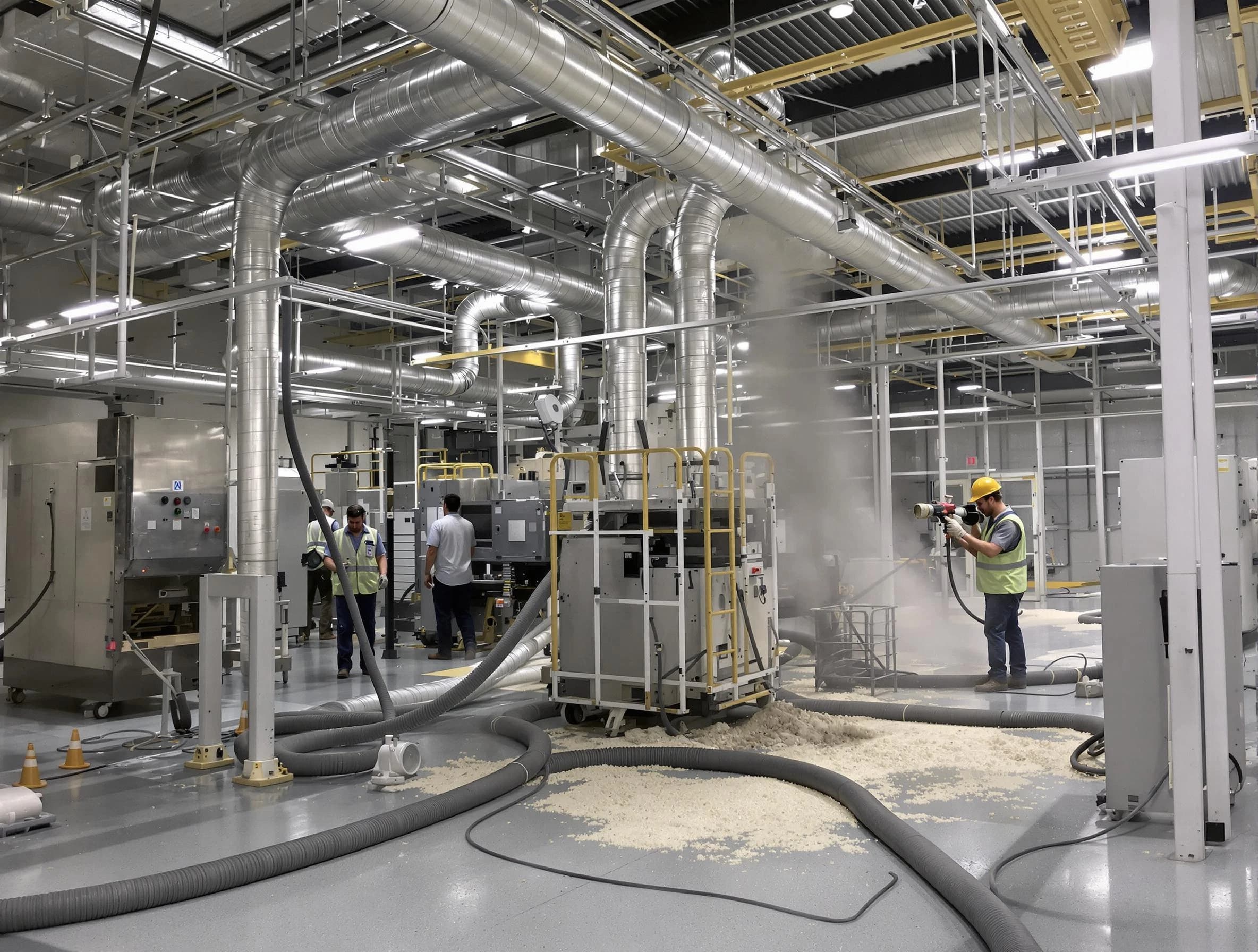 Heavy-duty industrial duct cleaning by Lake Wilderness Air Duct Cleaning in Lake Wilderness