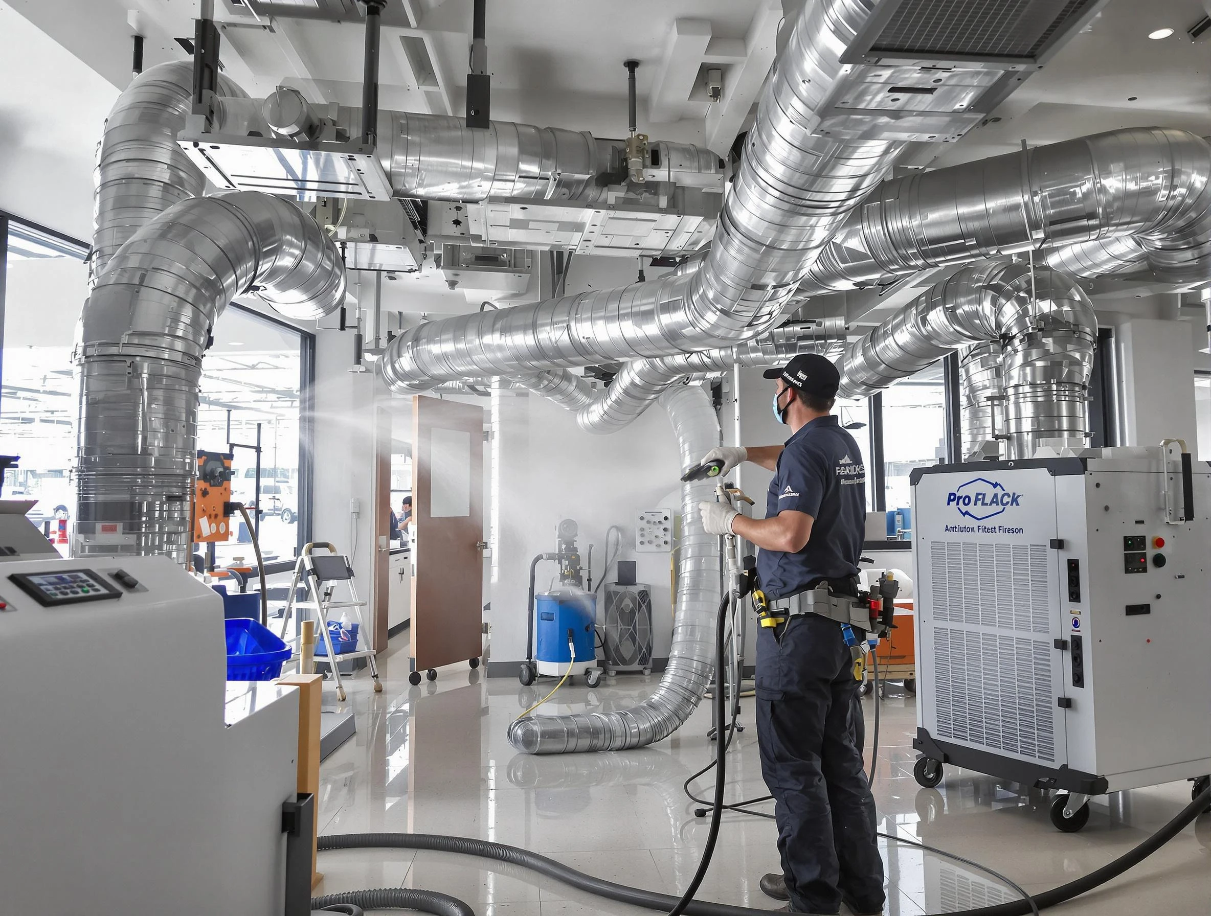 Negative Pressure Air Duct Cleaning in Lake Wilderness